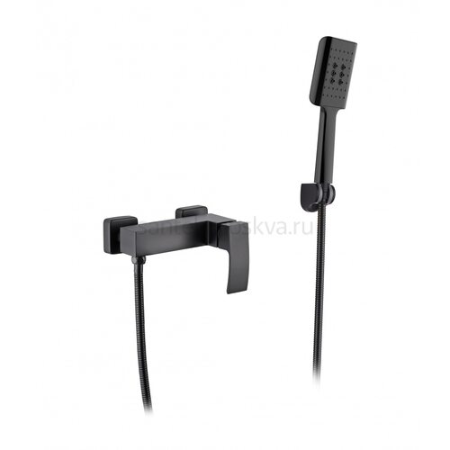 44052-C Смеситель для душа (ЧЕРНЫЙ) (6/1шт) Л/К