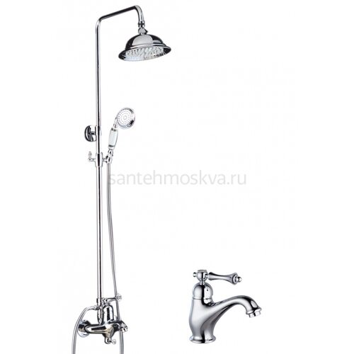 77067 Душевой релинг с раковиной (4/1шт) Л/К