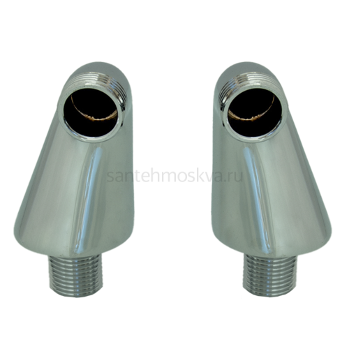 Эксцентрик на борт ванны ХРОМ 009