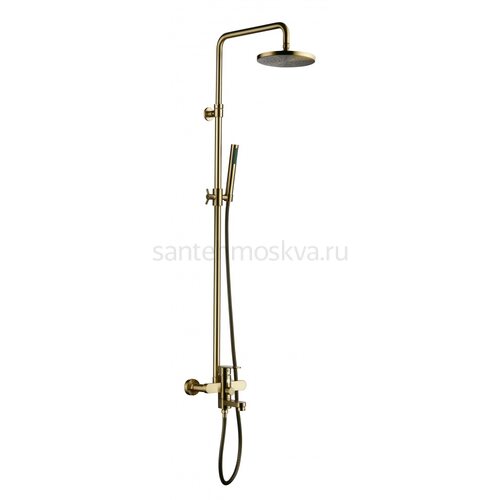 06061-D Душевой релинг БРОНЗА (4/1шт)