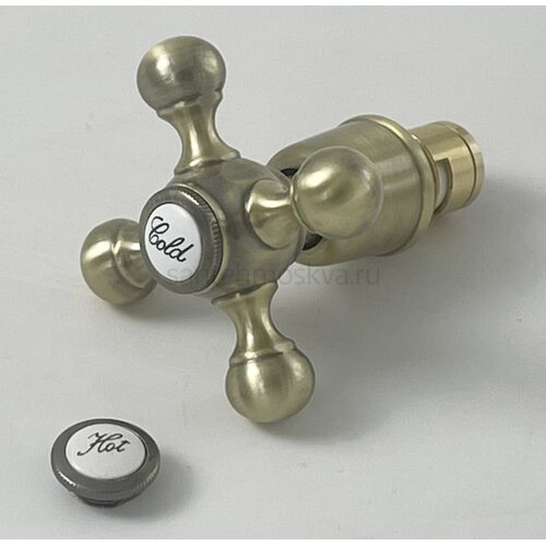 Кран-букса с маховиком (БРОНЗА) усиленный (100/1шт)