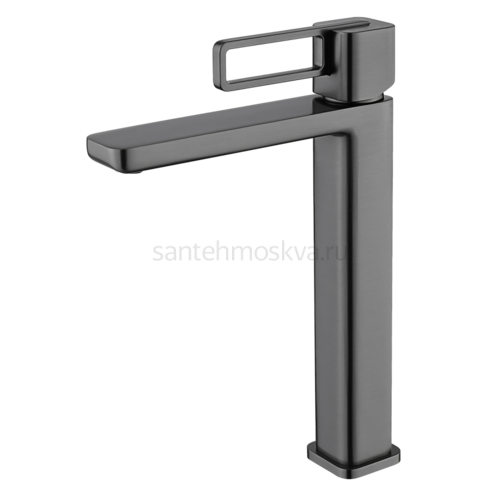 12112-Q Смеситель од. для раковины-чаши (ГРАФИТ) (10/1шт)