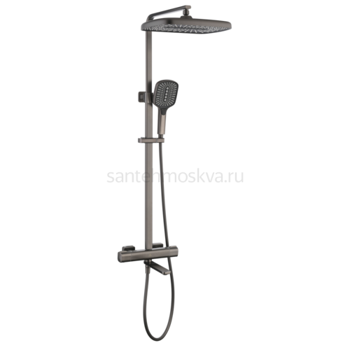 12171-Q Душевая система с термостатом (ГРАФИТ) (5/1шт)