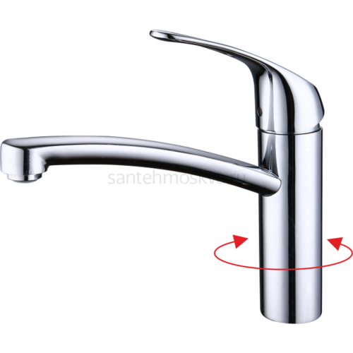 16024 Смеситель однорычажный для кухни (10/1шт) Л/К