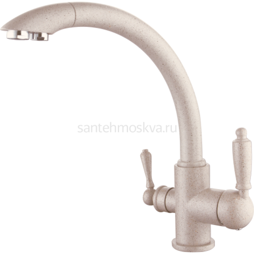 16031-M Смеситель (ПЕСОЧ) с фильтром Л/К