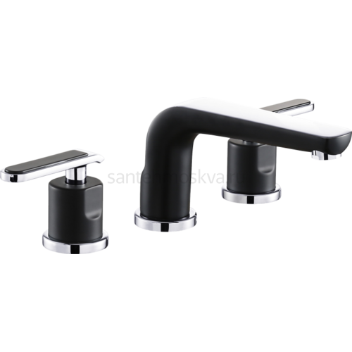 52011-C Смеситель на борт раковины (3-отв) (8/1шт)