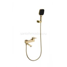GZ05132-S Смеситель од. для ванны кор. (матовое золото) GZ05132-S Смеситель од. для ванны кор. (матовое золото)