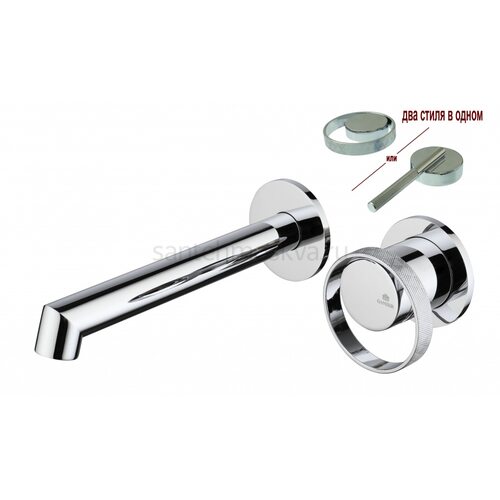 19144 Встроенный смес для рак. (ХРОМ) (10/1шт)