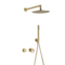 19164-S Встроенный смес для душа с 2-функ. (матовое золото) (6/1шт)
