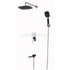 26065-C Встроенный смес для душа с 3-функ. (черный+хром) (5/1шт) Л/К 26065-C Встроенный смес для душа с 3-функ. (черный+хром) (5/1шт) Л/К