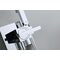 01157 Смеситель встраиваемый с ГИГ. душом (ХРОМ) (10/1шт)