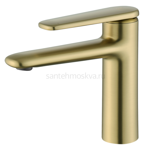 02111-S Смеситель од. для раковины (матовое золото) (10/1шт)