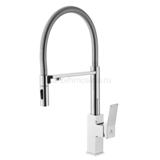 GZ05126 Смеситель для кухни с гиб МАГ. изл. и под. фильт. (ХРОМ) GZ05126 Смеситель для кухни с гиб МАГ. изл. и под. фильт. (ХРОМ)