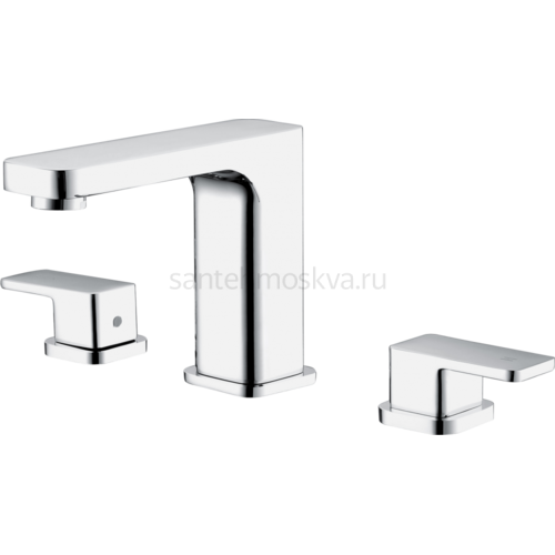 12017 Смеситель на борт раковины (3-отв) (10/1шт)