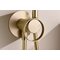 GZ19157-S Смеситель встраиваемый с ГИГ. душем (матовое золото)
