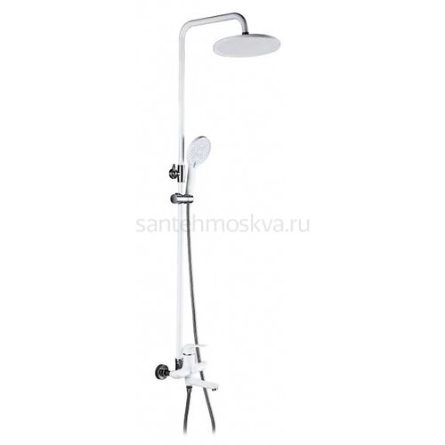 24061-F Душевой релинг (БЕЛЫЙ) (4/1шт) Л/К