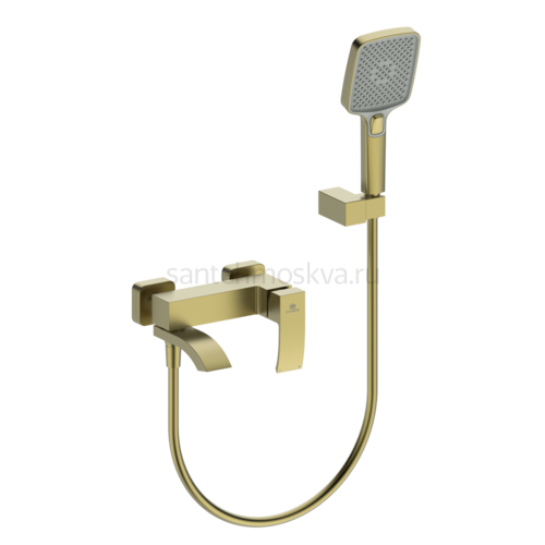 44131-S Смеситель од. для ванны кор. (матовое золото) (8/1шт)