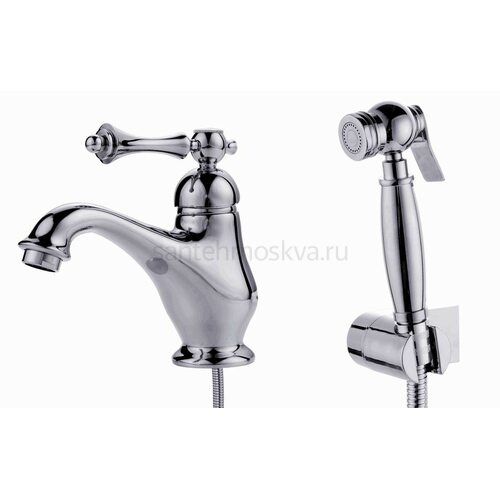 77051 Смеситель для умыв. с гиг. под. (10/1шт)