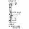 Инсталляция для унитаза Geberit Duofix 458.128.21.1, смывной бачок Delta 12 см, смывная клавиша Delta 51 (хром) (Геберит)