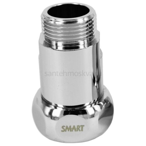 Соединение прямое Grota SMART 1/2" × 3/4", хром (Грота)