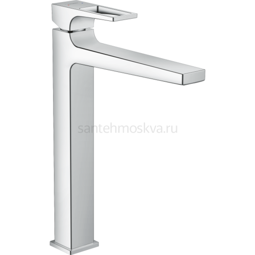 Смеситель для раковины hansgrohe Metropol 260, со сливным клапаном Push-Open, 74512000, хром