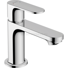 Смеситель для раковины hansgrohe Rebris S 80, со сливным гарнитуром 72510000, хром