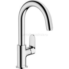 Смеситель для раковины hansgrohe Vernis Blend 200, со сливным гарнитуром 71554000, хром