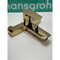 Смеситель для ванны hansgrohe Talis E 71740990/U, полированное золото, уцененный товар
