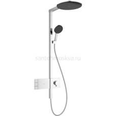 Душевая система hansgrohe Raindance Alive S Showerpipe 300 2jet с термостатом ShowerSelect Comfort, 24595000, хром