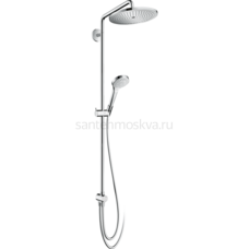 Душевая система hansgrohe Croma Select S 280 1jet Reno с переключателем потоков 26793000, хром