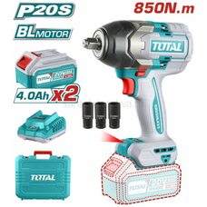 Аккумуляторный ударный гайковерт TOTAL (TIWLI2085 ТОТАЛ)