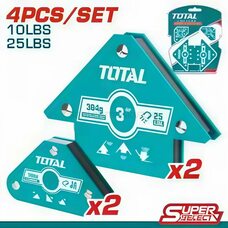 Набор держателей для магнитной сварки, 4 шт. TOTAL (TAMWH4062 ТОТАЛ)