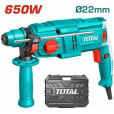 Электрическая Перфоратор / SDS Plus / 650Вт / 1.7 Дж TOTAL (TH306236 ТОТАЛ)