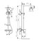 Душевая система KAISER Elite 01182-2 с термостатом