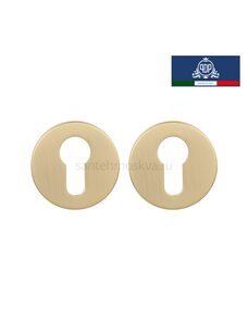 Накладка под цилиндр PDP CYL.01 матовое золото CYL.01.07 Накладка под цилиндр PDP CYL.01 матовое золото CYL.01.07