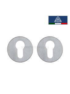 Накладка под цилиндр PDP CYL.01 матовый хром CYL.01.02 Накладка под цилиндр PDP CYL.01 матовый хром CYL.01.02