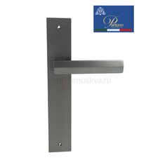 Дверная ручка на планке PORTUNO Alba 721.05PL Матовый графит Дверная ручка на планке PORTUNO Alba 721.05PL Матовый графит