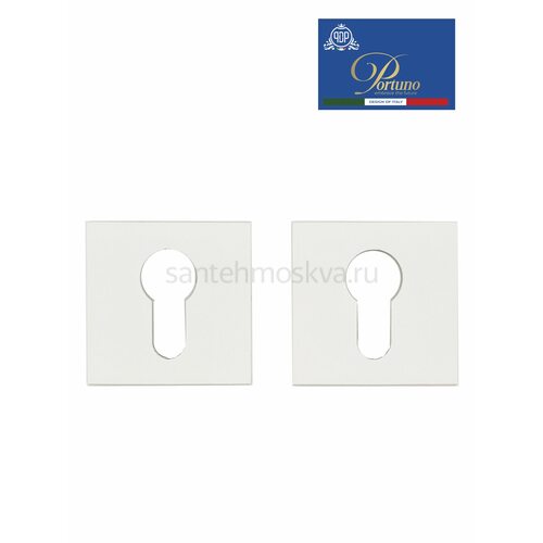 Накладка под цилиндр Portuno CYL.02 Белый CYL.02.04