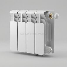 Радиатор биметаллический Base 200 Ventil VR - 4 секций c нижним правым подключением R-BA-200-04-VR