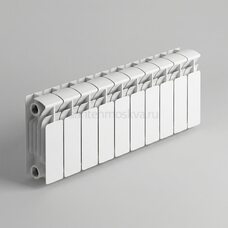 Радиатор биметаллический Base 200 - 10 секций c боковым подключением R-BA-200-10 Радиатор биметаллический Base 200 - 10 секций c боковым подключением R-BA-200-10