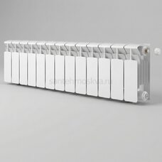 Радиатор биметаллический Base 200 Ventil VR - 12 секций c нижним правым подключением R-BA-200-12-VR