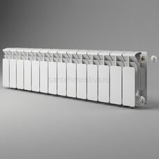 Радиатор биметаллический Base 200 Ventil VR - 14 секций c нижним правым подключением R-BA-200-14-VR