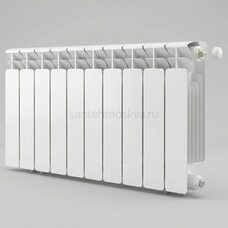 Радиатор биметаллический Base 350 Ventil VR - 10 секций c нижним правым подключением R-BA-350-10-VR