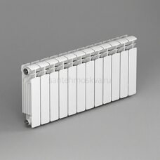 Радиатор биметаллический Base 350 - 12 секций c боковым подключением R-BA-350-12