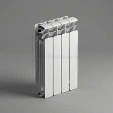 Радиатор биметаллический Base 500 - 4 секции c боковым подключением R-BA-500-04