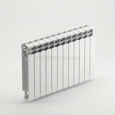 Радиатор биметаллический Base 500 - 12 секций c боковым подключением R-BA-500-12 Радиатор биметаллический Base 500 - 12 секций c боковым подключением R-BA-500-12