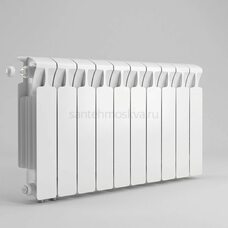 Радиатор биметаллический Mon. 350 Ventil VL - 10 секций c нижним левым подключением