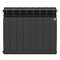 Радиатор биметаллический Royal Thermo Biliner 500 - 8 секций Noir Sable с боковым подключением (Роял Термо)