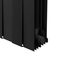 Радиатор биметаллический Royal Thermo Pianoforte 500 - 8 секций Noir Sable с боковым подключением (Роял Термо)