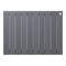 Радиатор биметаллический Royal Thermo Pianoforte 500 - 10 секций Silver Satin с боковым подключением (Роял Термо)